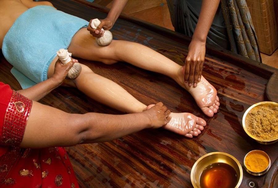 Masaje ayurvédico