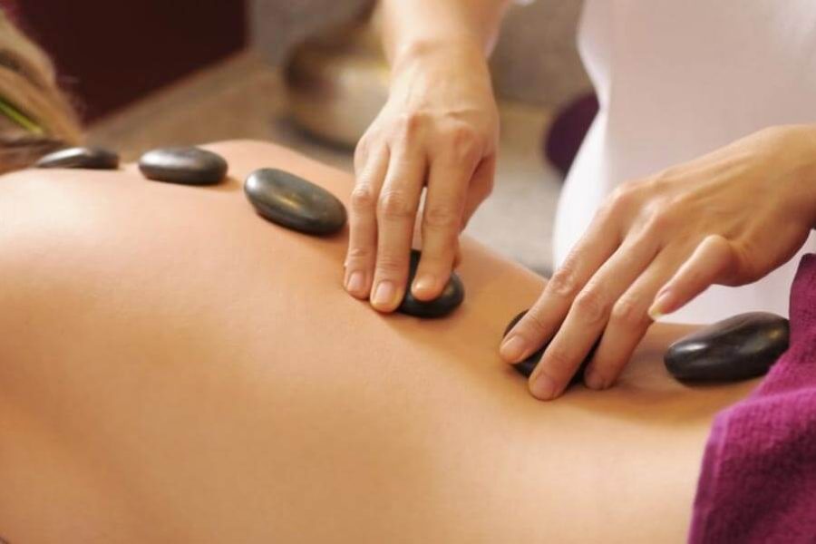 Curso masaje con piedras